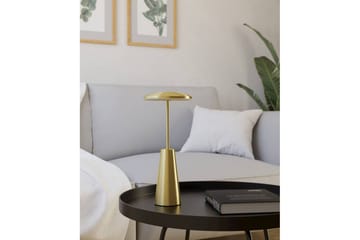 Bordslampa Eglo Piccola med Touch Borstad Mässing - Mässing - Belysning & el - Inomhusbelysning & lampor - Sänglampor & nattduksbordslampa - Sänglampa bord