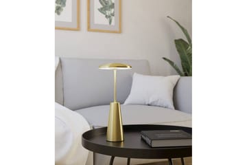 Bordslampa Eglo Piccola med Touch Borstad Mässing - Mässing - Belysning & el - Inomhusbelysning & lampor - Sänglampor & nattduksbordslampa - Sänglampa bord
