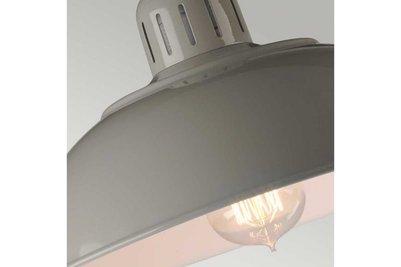 Bordslampa Elstead Lighting Franklin Presenning Grå - Presenning Grå - Belysning & el - Inomhusbelysning & lampor - Sänglampor & nattduksbordslampa - Sänglampa bord