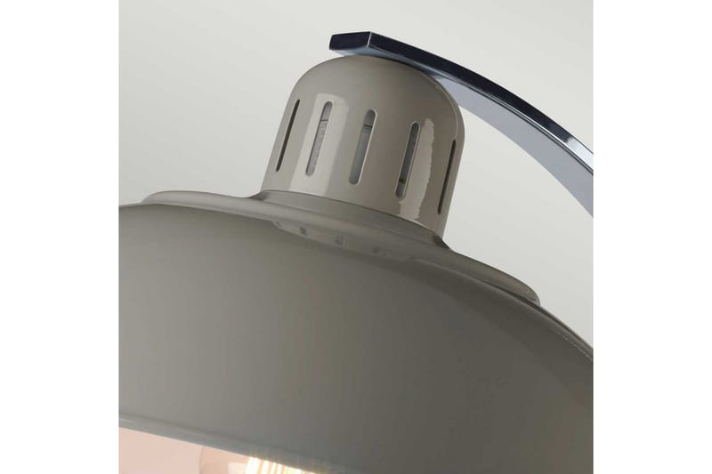 Bordslampa Elstead Lighting Franklin Presenning Grå - Presenning Grå - Belysning & el - Inomhusbelysning & lampor - Sänglampor & nattduksbordslampa - Sänglampa bord