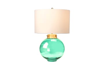 Bordslampa Elstead Lighting Kara Åldrad mässing - Mörkgrönt glas - Åldrad mässing - Mörkgrönt glas - Belysning & el - Inomhusbelysning & lampor - Sänglampor & nattduksbordslampa - Sänglampa bord