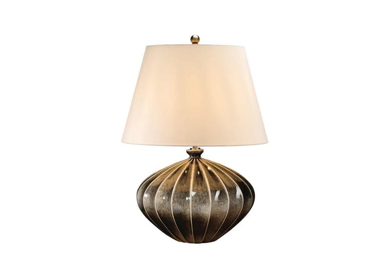 Bordslampa Elstead Lighting Ribbad Pumpa - Belysning & el - Inomhusbelysning & lampor - Sänglampor & nattduksbordslampa - Sänglampa bord