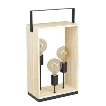 Bordslampa Famborough med 3 lampor - 16 cm - Belysning & el - Inomhusbelysning & lampor - Sänglampor & nattduksbordslampa - Sänglampa bord
