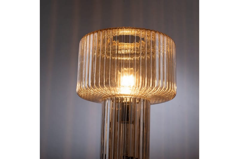 Bordslampa Fungus - Bärnsten - Belysning & el - Inomhusbelysning & lampor - Sänglampor & nattduksbordslampa - Sänglampa bord