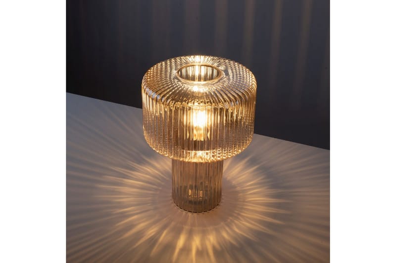 Bordslampa Fungus - Bärnsten - Belysning & el - Inomhusbelysning & lampor - Sänglampor & nattduksbordslampa - Sänglampa bord