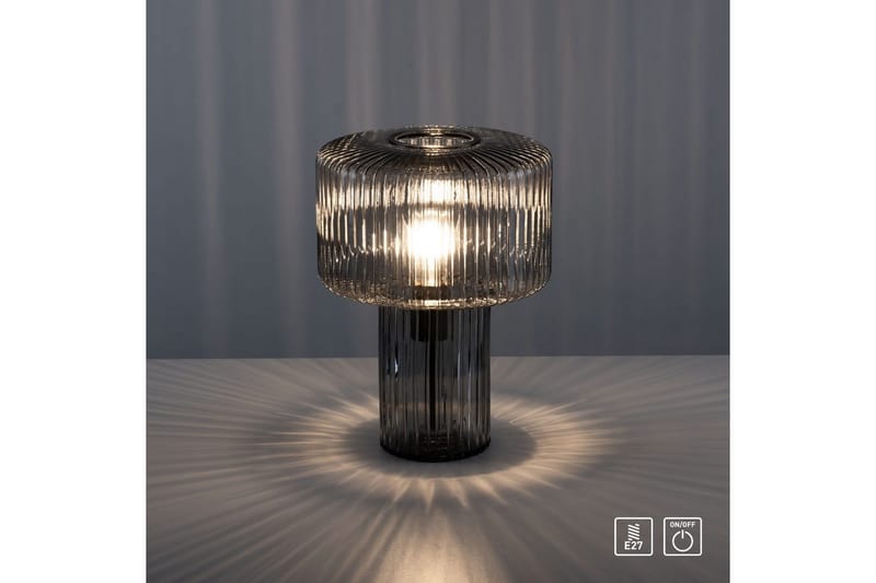 Bordslampa Fungus - Rökfärgad - Belysning & el - Inomhusbelysning & lampor - Sänglampor & nattduksbordslampa - Sänglampa bord