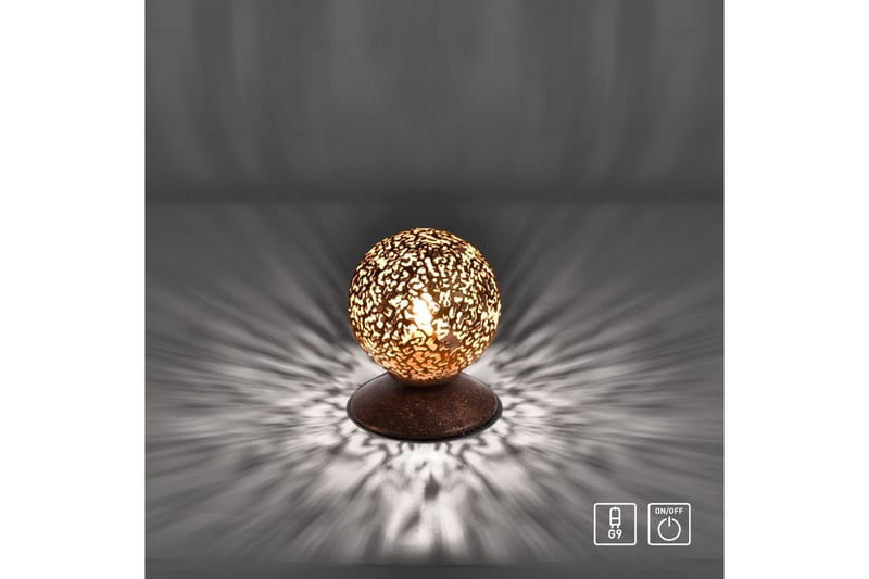 Bordslampa Greta - 10x12,5x10 cm - Belysning & el - Inomhusbelysning & lampor - Sänglampor & nattduksbordslampa - Sänglampa bord