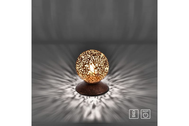 Bordslampa Greta - 10x12,5x10 cm - Belysning & el - Inomhusbelysning & lampor - Sänglampor & nattduksbordslampa - Sänglampa bord