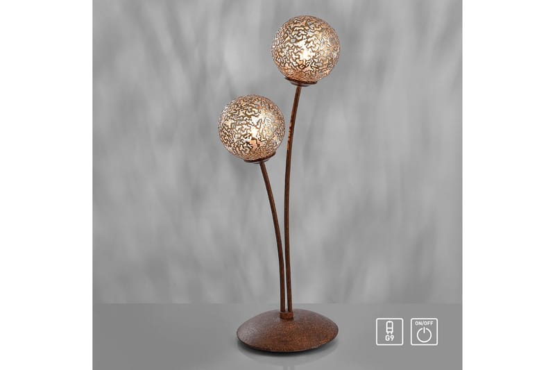 Bordslampa Greta - 16x52x20 cm - Belysning & el - Inomhusbelysning & lampor - Sänglampor & nattduksbordslampa - Sänglampa bord