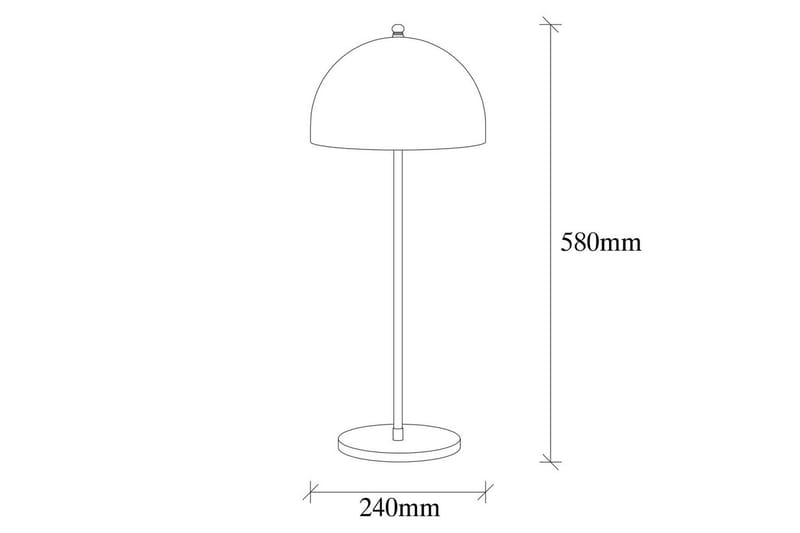 Bordslampa Kumara Svart - Svart - Belysning & el - Inomhusbelysning & lampor - Sänglampor & nattduksbordslampa - Sänglampa bord