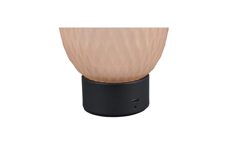 Bordslampa Laddningsbar TRIO Facette Mattsvart/bärnsten - Mattsvart/bärnsten - Belysning & el - Inomhusbelysning & lampor - Sänglampor & nattduksbordslampa - Sänglampa bord