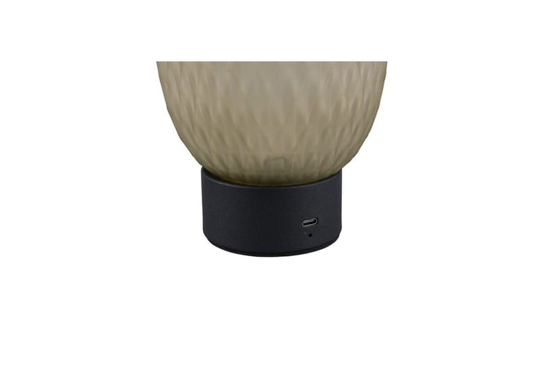 Bordslampa Laddningsbar TRIO Facette Mattsvart/grön - Mattsvart/grön - Belysning & el - Inomhusbelysning & lampor - Sänglampor & nattduksbordslampa - Sänglampa bord