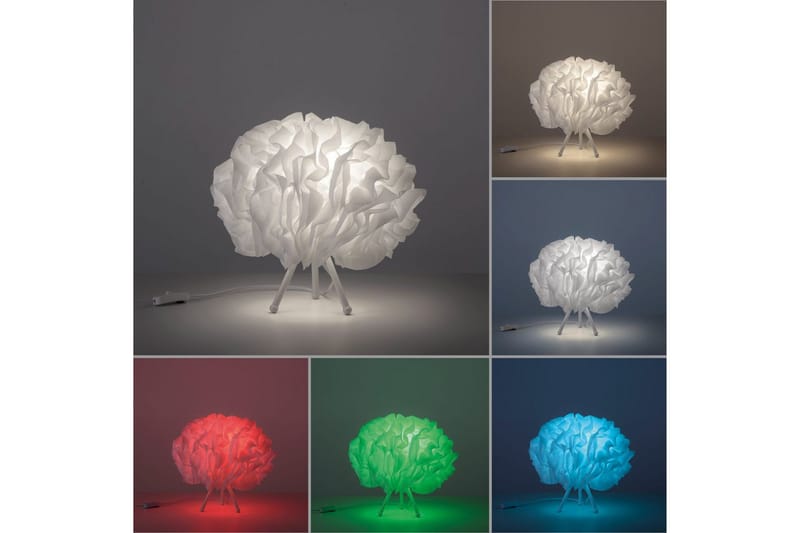 Bordslampa Lolasmart Naomi - 35x30x35 cm - Belysning & el - Inomhusbelysning & lampor - Sänglampor & nattduksbordslampa - Sänglampa bord