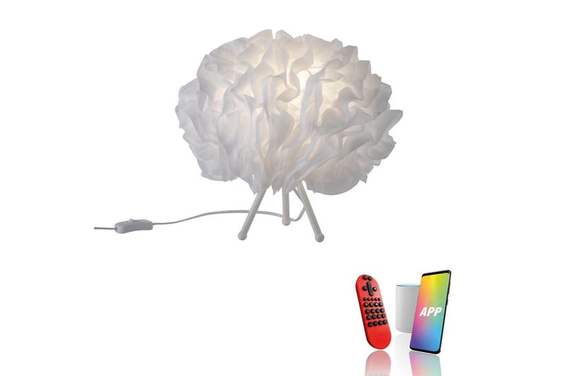 Bordslampa Lolasmart Naomi - 35x30x35 cm - Belysning & el - Inomhusbelysning & lampor - Sänglampor & nattduksbordslampa - Sänglampa bord