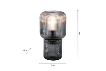 Bordslampa Mashi - 15x27x15 cm - Belysning & el - Inomhusbelysning & lampor - Sänglampor & nattduksbordslampa - Sänglampa bord