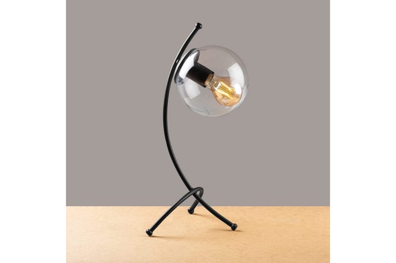 Bordslampa Melra Svart - Svart - Belysning & el - Inomhusbelysning & lampor - Sänglampor & nattduksbordslampa - Sänglampa bord
