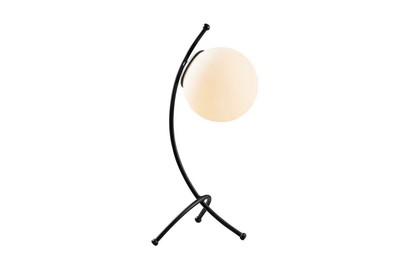 Bordslampa Melra Svart / Vit, Svart / Vit