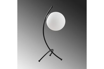 Bordslampa Melra Svart / Vit - Svart / Vit - Belysning & el - Inomhusbelysning & lampor - Sänglampor & nattduksbordslampa - Sänglampa bord