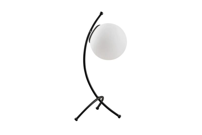 Bordslampa Melra Svart / Vit - Svart / Vit - Belysning & el - Inomhusbelysning & lampor - Sänglampor & nattduksbordslampa - Sänglampa bord