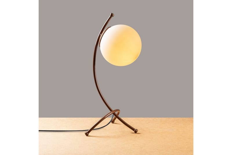 Bordslampa Melra Vintage / Vit - Vintage / Vit - Belysning & el - Inomhusbelysning & lampor - Sänglampor & nattduksbordslampa - Sänglampa bord