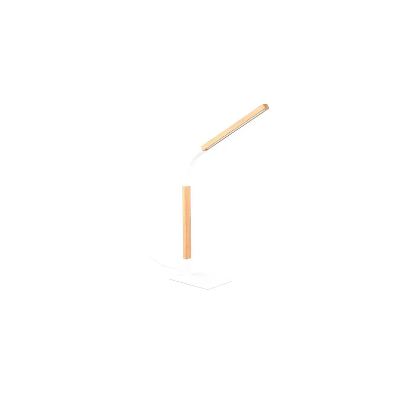 Bordslampa Norris - Mattvit/trä - Belysning & el - Inomhusbelysning & lampor - Sänglampor & nattduksbordslampa - Sänglampa bord