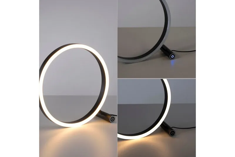 Bordslampa Ritus - 10x28,5x28,5 cm - Belysning & el - Inomhusbelysning & lampor - Sänglampor & nattduksbordslampa - Sänglampa bord