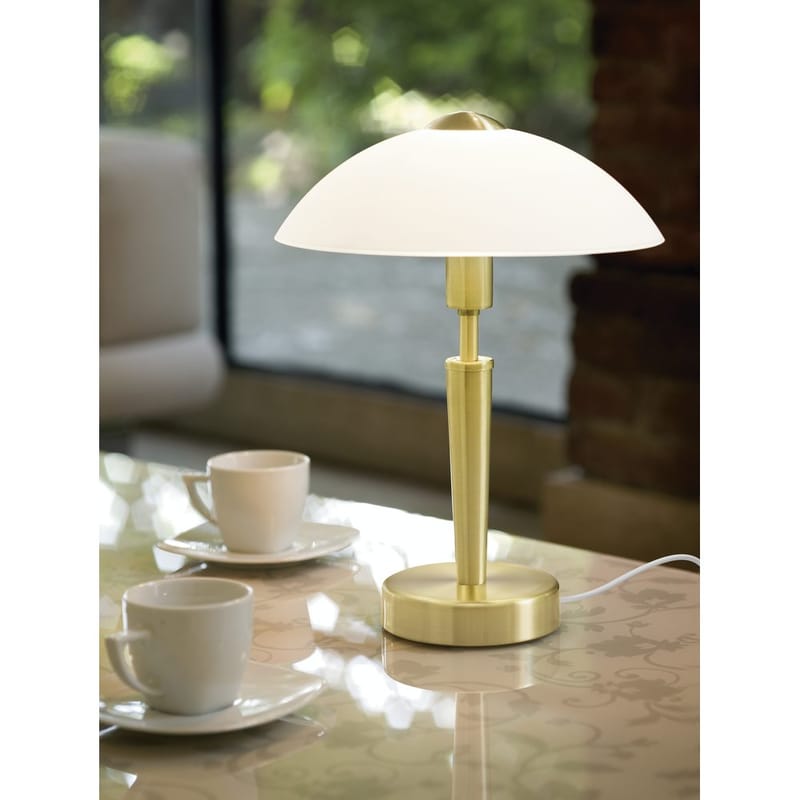 Bordslampa Solo med touch - Matt mässing - Belysning & el - Inomhusbelysning & lampor - Sänglampor & nattduksbordslampa - Sänglampa bord