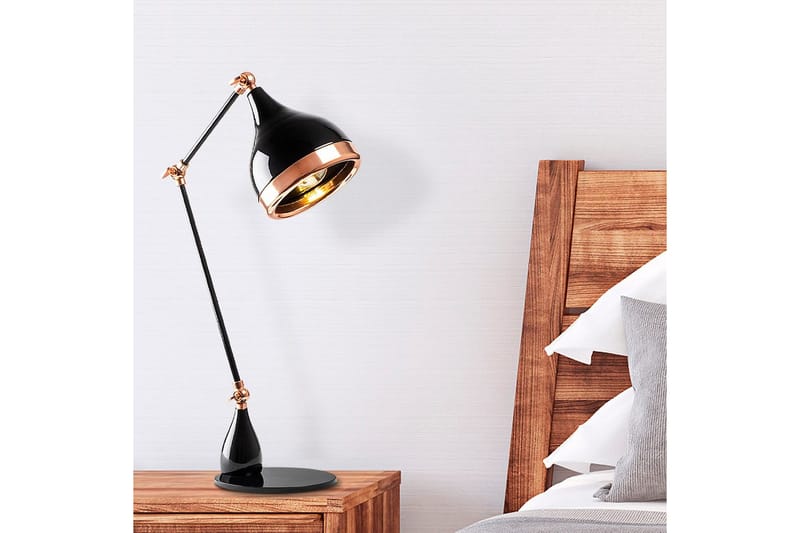 Bordslampa Sood Svart / Koppar - Brons/Svart - Belysning & el - Inomhusbelysning & lampor - Sänglampor & nattduksbordslampa - Sänglampa bord