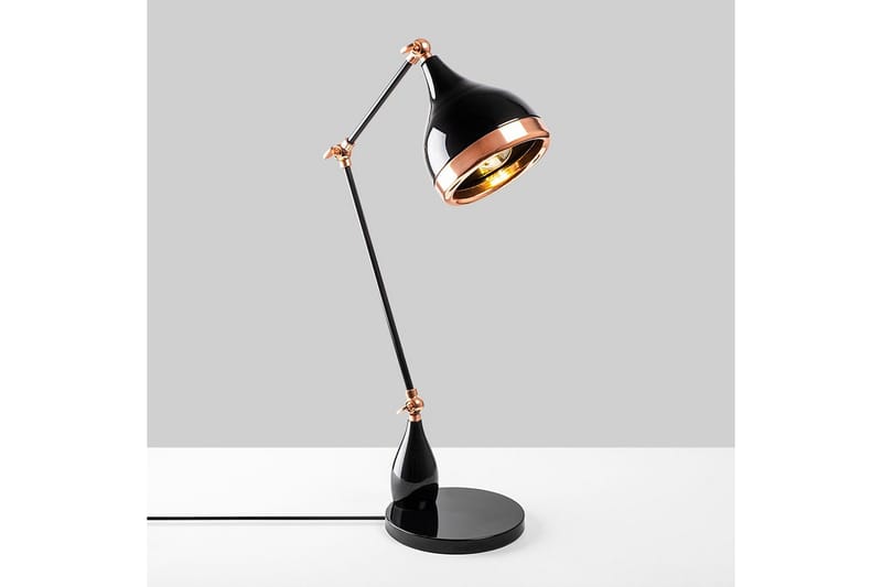 Bordslampa Sood Svart / Koppar - Brons/Svart - Belysning & el - Inomhusbelysning & lampor - Sänglampor & nattduksbordslampa - Sänglampa bord