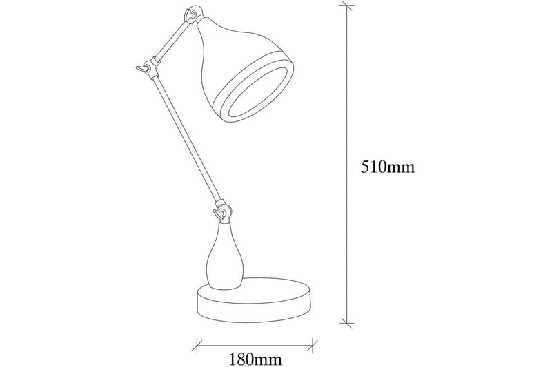 Bordslampa Sood Svart / Koppar - Brons/Svart - Belysning & el - Inomhusbelysning & lampor - Sänglampor & nattduksbordslampa - Sänglampa bord