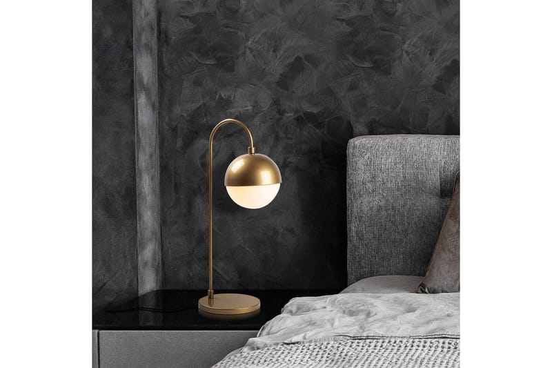 Bordslampa Soona Gold - Guld - Belysning & el - Inomhusbelysning & lampor - Sänglampor & nattduksbordslampa - Sänglampa bord