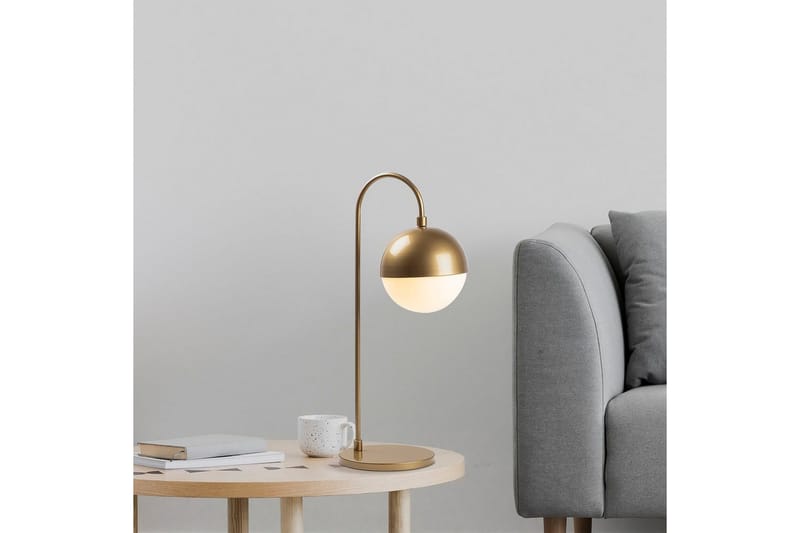 Bordslampa Soona Gold - Guld - Belysning & el - Inomhusbelysning & lampor - Sänglampor & nattduksbordslampa - Sänglampa bord