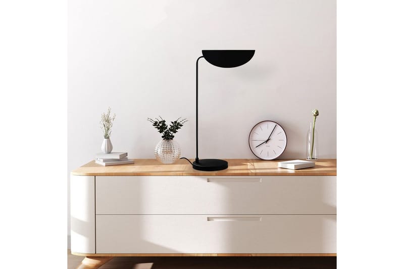 Bordslampa Sosri Svart - Svart - Belysning & el - Inomhusbelysning & lampor - Sänglampor & nattduksbordslampa - Sänglampa bord