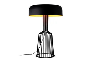 Bordslampa Sourab Ren Svart / Rany - Guld/Svart - Belysning & el - Inomhusbelysning & lampor - Sänglampor & nattduksbordslampa - Sänglampa bord
