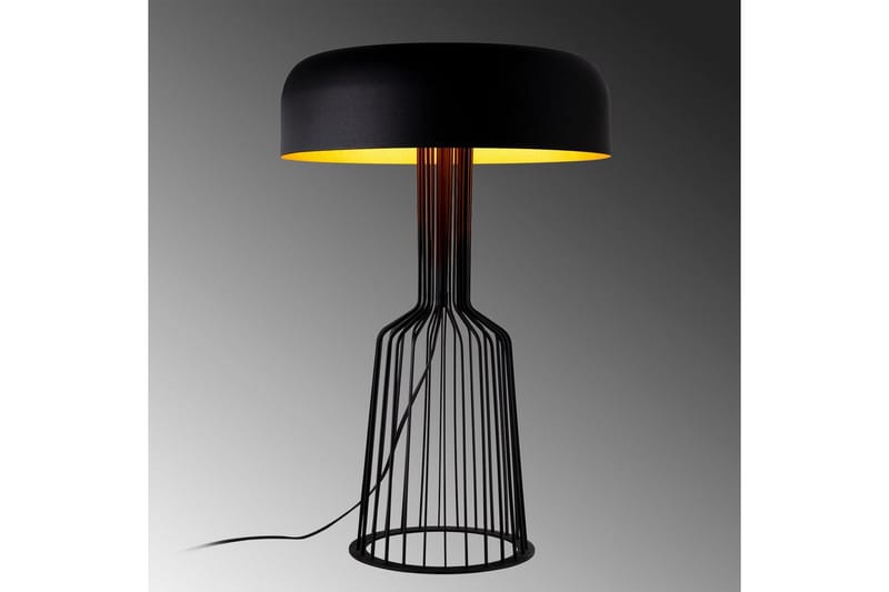 Bordslampa Sourab Ren Svart / Rany - Guld/Svart - Belysning & el - Inomhusbelysning & lampor - Sänglampor & nattduksbordslampa - Sänglampa bord