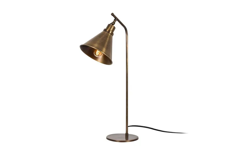Bordslampa Sugana Flix Vintage, Koppar