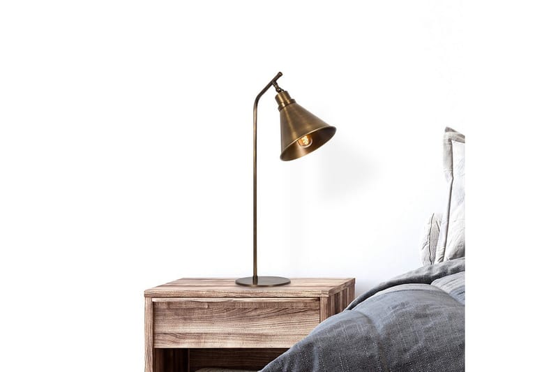 Bordslampa Sugana Flix Vintage - Koppar - Belysning & el - Inomhusbelysning & lampor - Sänglampor & nattduksbordslampa - Sänglampa bord