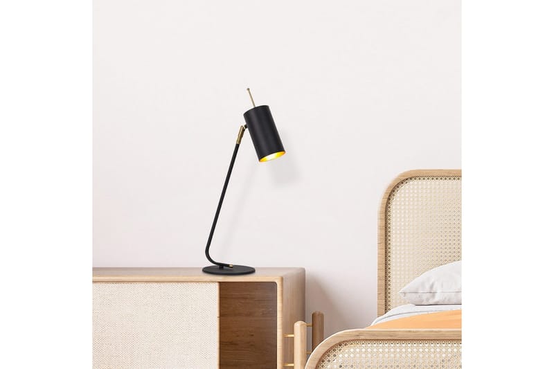 Bordslampa Sugana Glim Svart / Rany - Guld/Svart - Belysning & el - Inomhusbelysning & lampor - Sänglampor & nattduksbordslampa - Sänglampa bord