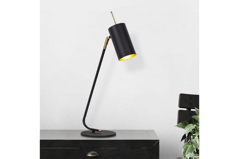 Bordslampa Sugana Glim Svart / Rany - Guld/Svart - Belysning & el - Inomhusbelysning & lampor - Sänglampor & nattduksbordslampa - Sänglampa bord