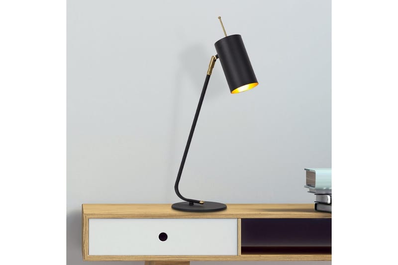Bordslampa Sugana Glim Svart / Rany - Guld/Svart - Belysning & el - Inomhusbelysning & lampor - Sänglampor & nattduksbordslampa - Sänglampa bord