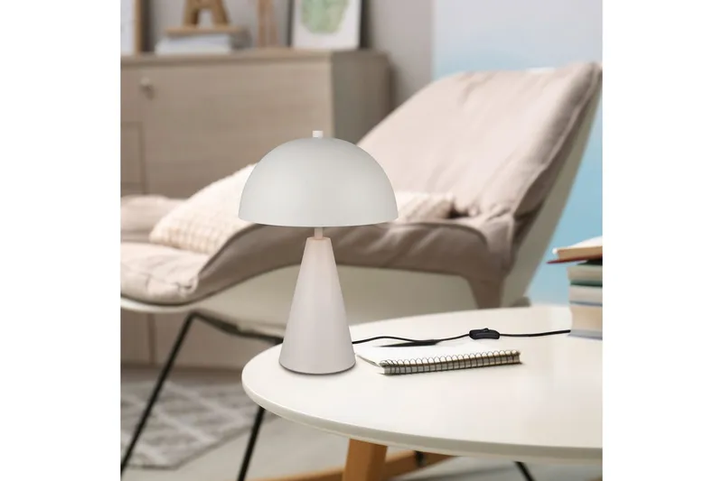 Bordslampa TRIO Alfie Varm grå - Varm grå - Belysning & el - Inomhusbelysning & lampor - Sänglampor & nattduksbordslampa - Sänglampa bord