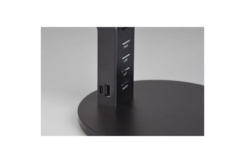 Bordslampa TRIO Ava Mattsvart - Mattsvart - Belysning & el - Inomhusbelysning & lampor - Sänglampor & nattduksbordslampa - Sänglampa bord