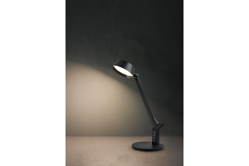 Bordslampa TRIO Ava Mattsvart - Mattsvart - Belysning & el - Inomhusbelysning & lampor - Sänglampor & nattduksbordslampa - Sänglampa bord