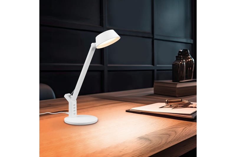 Bordslampa TRIO Ava Mattvit - Mattvit - Belysning & el - Inomhusbelysning & lampor - Sänglampor & nattduksbordslampa - Sänglampa bord