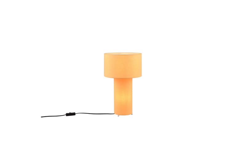Bordslampa TRIO Bale Gul - Gul - Belysning & el - Inomhusbelysning & lampor - Sänglampor & nattduksbordslampa - Sänglampa bord