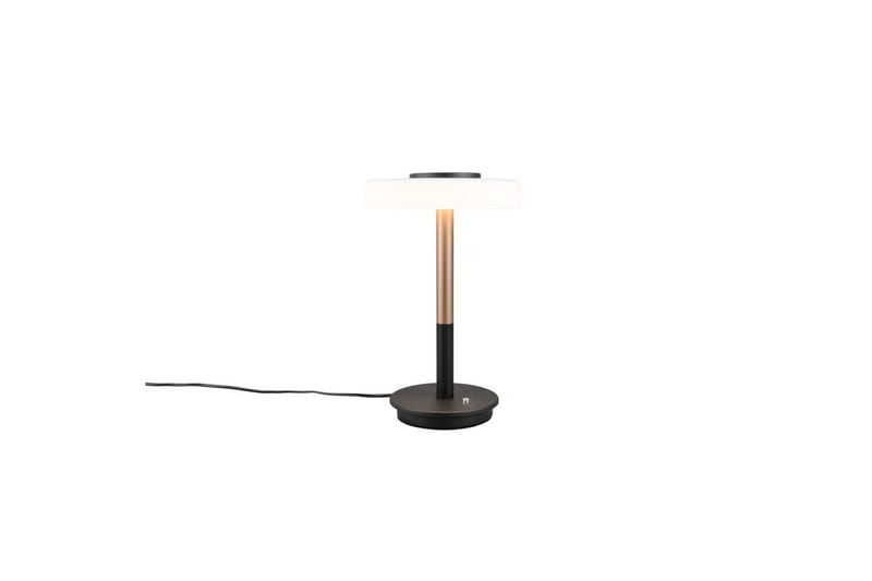 Bordslampa TRIO Celeste Mattsvart/vit/kaffebrun - Mattsvart/vit/kaffebrun - Belysning & el - Inomhusbelysning & lampor - Sänglampor & nattduksbordslampa - Sänglampa bord