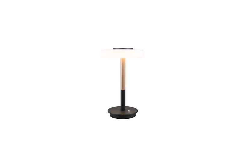 Bordslampa TRIO Celeste Mattsvart/vit/kaffebrun - Mattsvart/vit/kaffebrun - Belysning & el - Inomhusbelysning & lampor - Sänglampor & nattduksbordslampa - Sänglampa bord