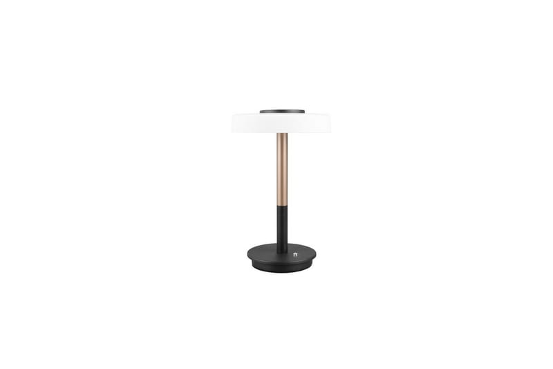 Bordslampa TRIO Celeste Mattsvart/vit/kaffebrun - Mattsvart/vit/kaffebrun - Belysning & el - Inomhusbelysning & lampor - Sänglampor & nattduksbordslampa - Sänglampa bord