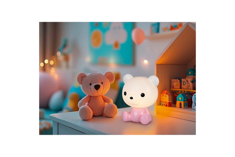 Bordslampa TRIO Cutie Rosa - Rosa - Belysning & el - Inomhusbelysning & lampor - Sänglampor & nattduksbordslampa - Sänglampa bord