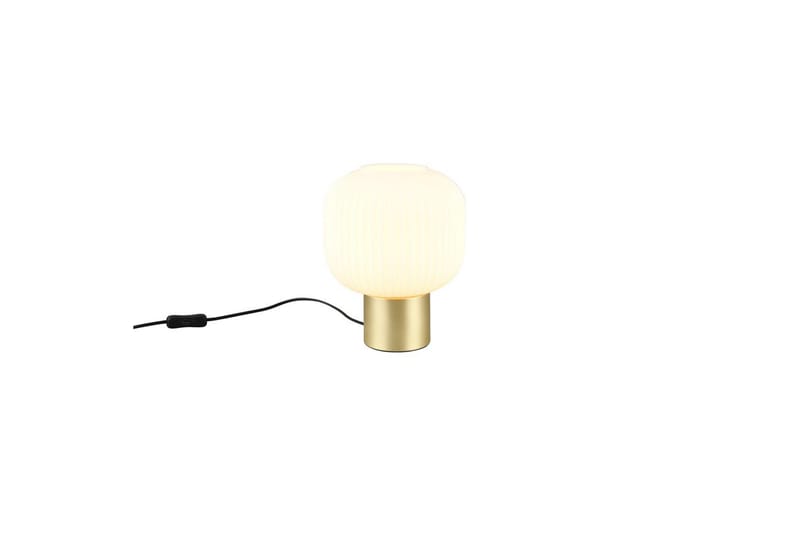 Bordslampa TRIO Diva Mattmässing/vit - Mattmässing/vit - Belysning & el - Inomhusbelysning & lampor - Sänglampor & nattduksbordslampa - Sänglampa bord
